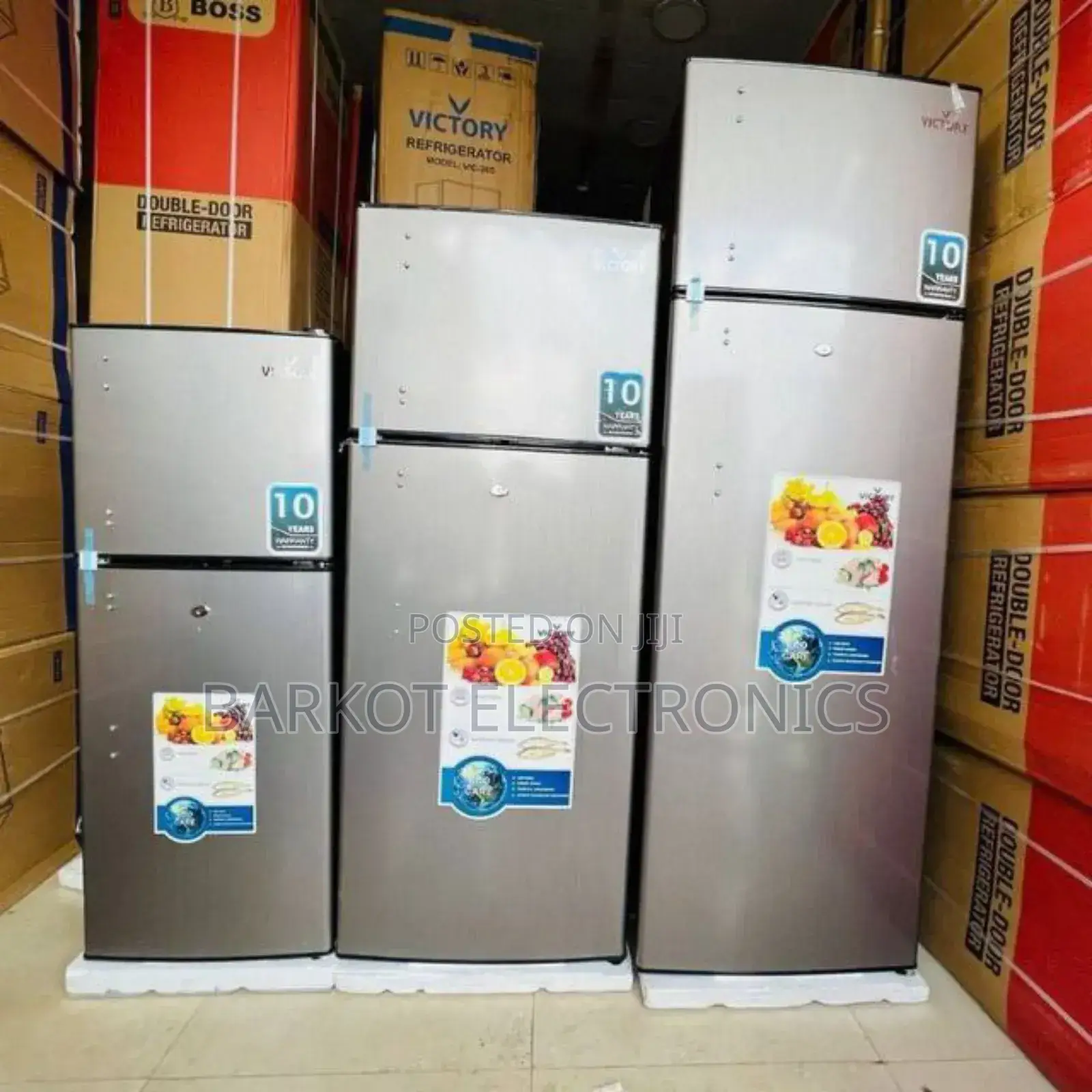 Boss Front Refrigerator Model Bos 370l Brand Model Free