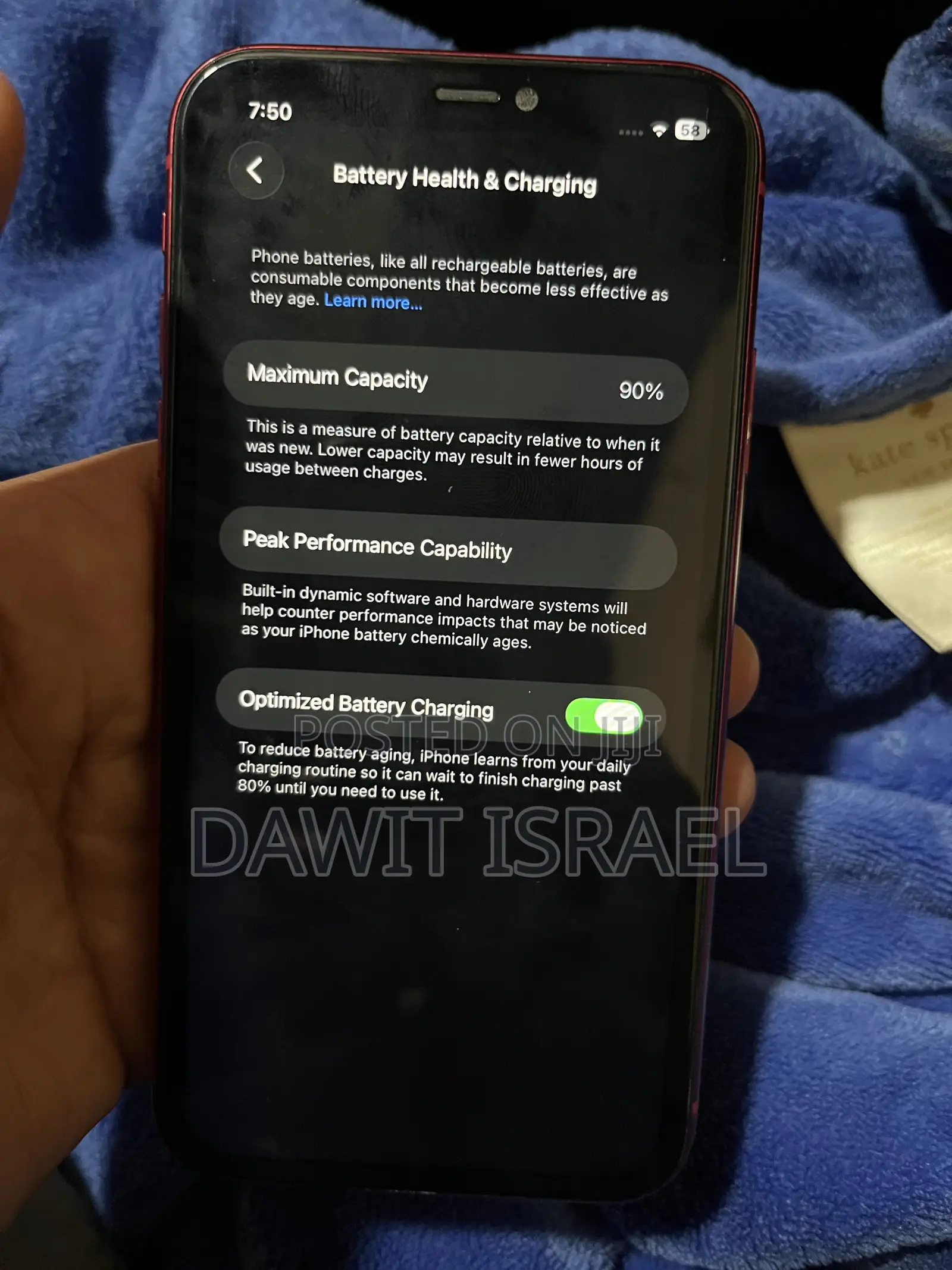 Apple iPhone 11 64 GB Red