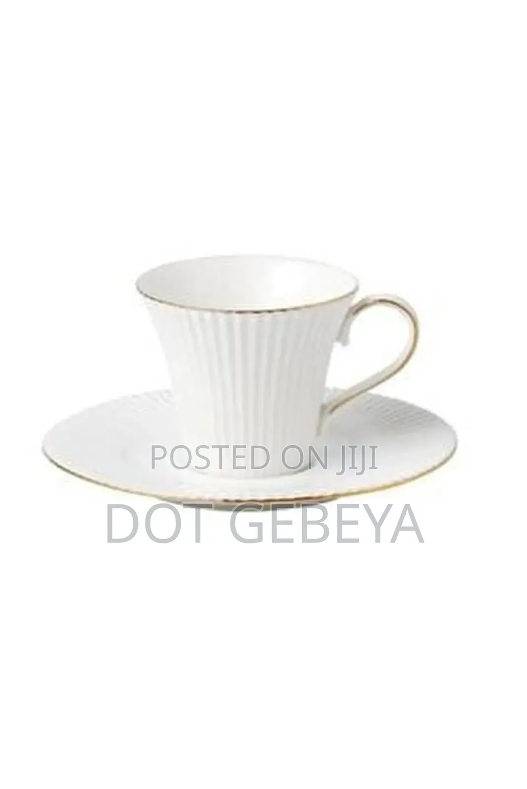 White Porcelain Coffee Cup