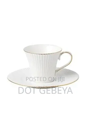 White Porcelain Coffee Cup