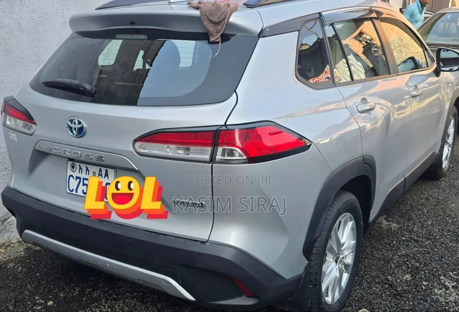 Toyota Corolla Cross Hybrid Nightshade AWD 2024 Silver