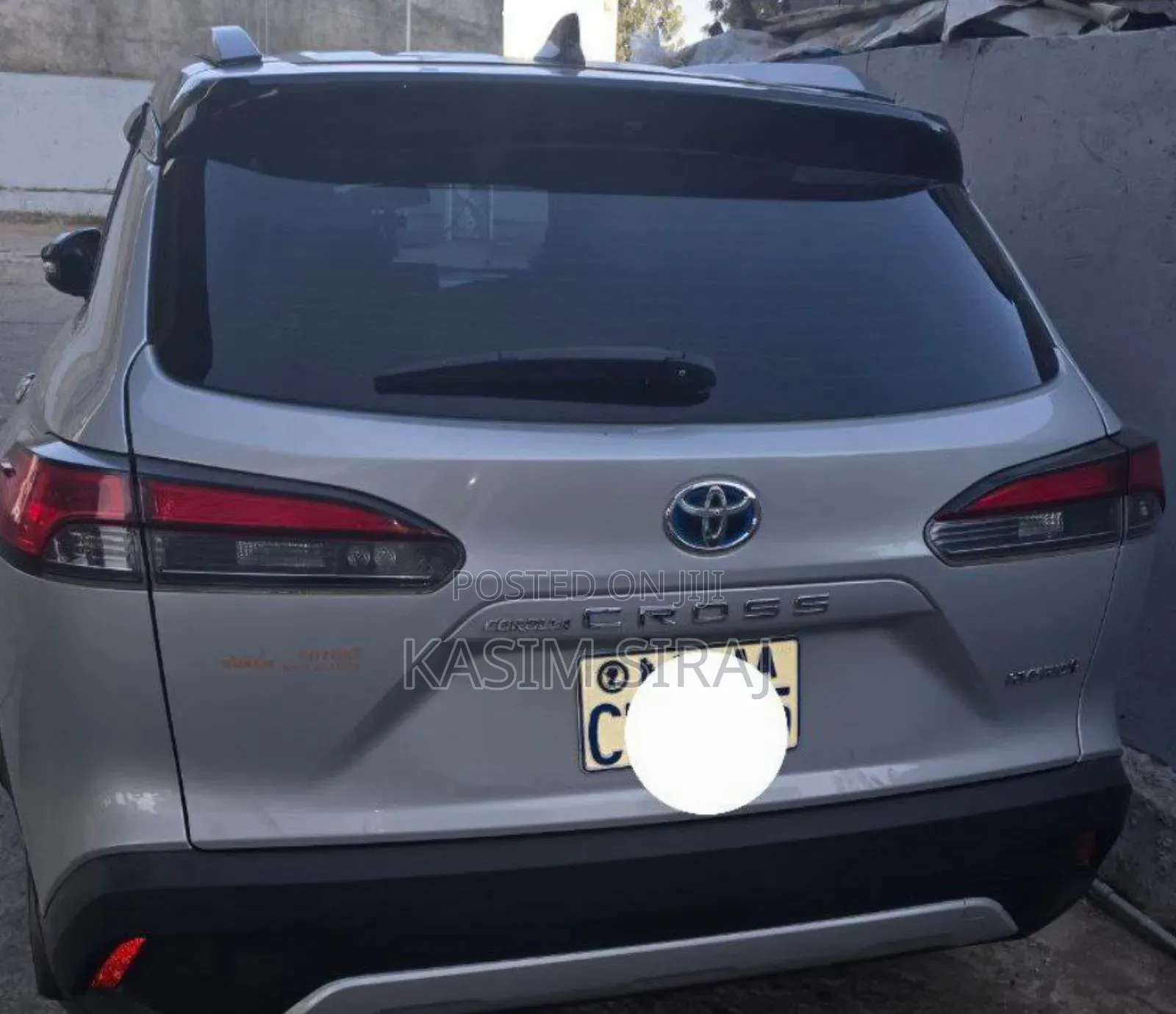 Toyota Corolla Cross Hybrid Nightshade AWD 2024 Silver