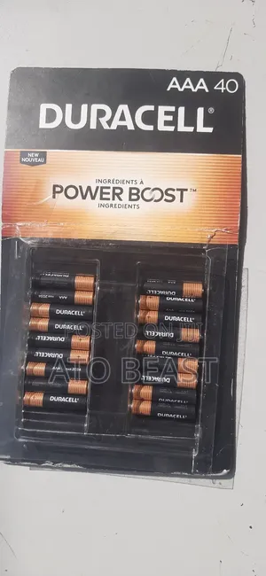 Duracell Aaa Alkaline Batteries Featuring Power Boost Ingredients
