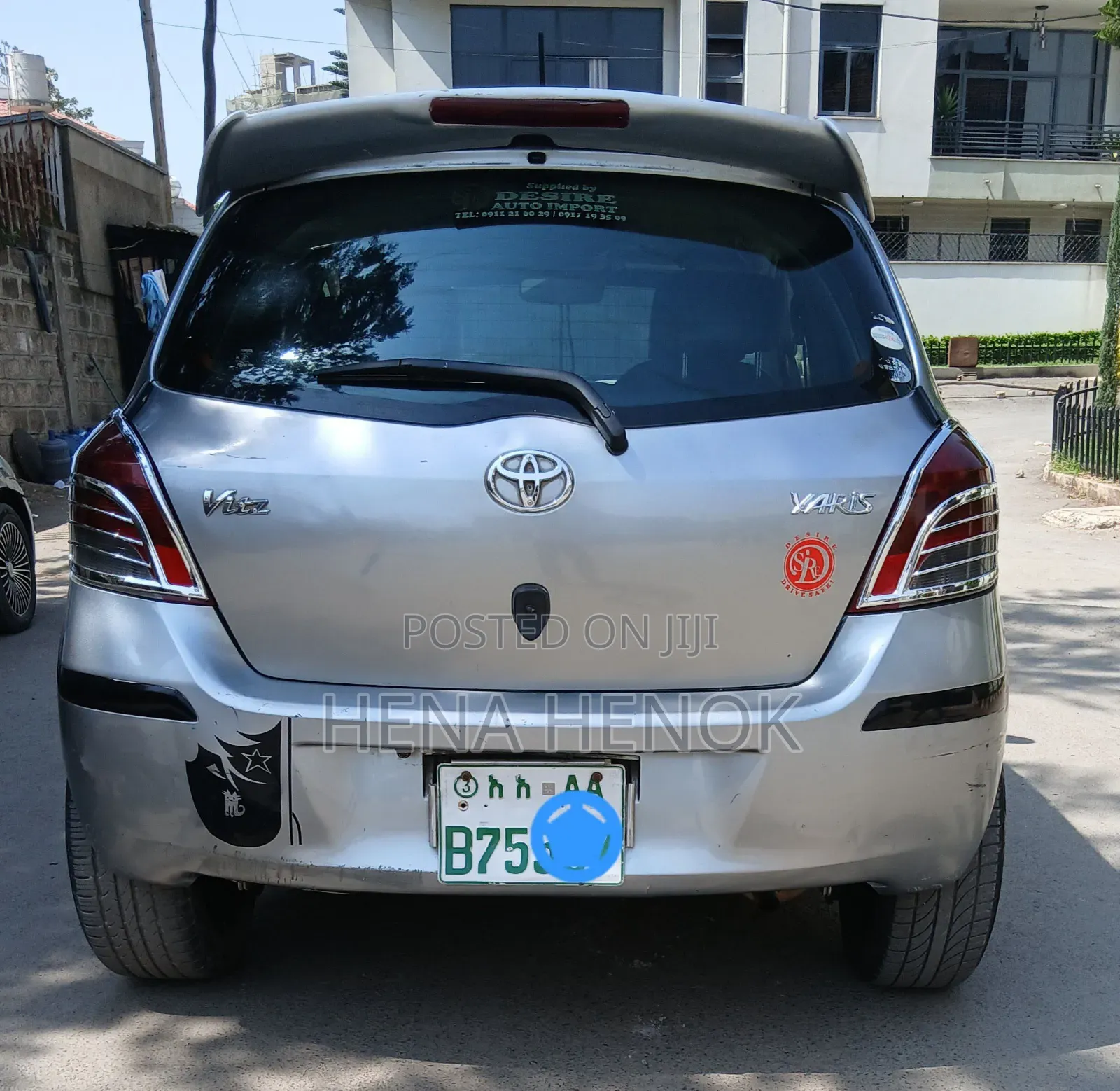 Toyota Yaris 2010 Silver