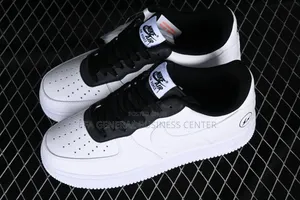 Nike Airforce Balck and White Split