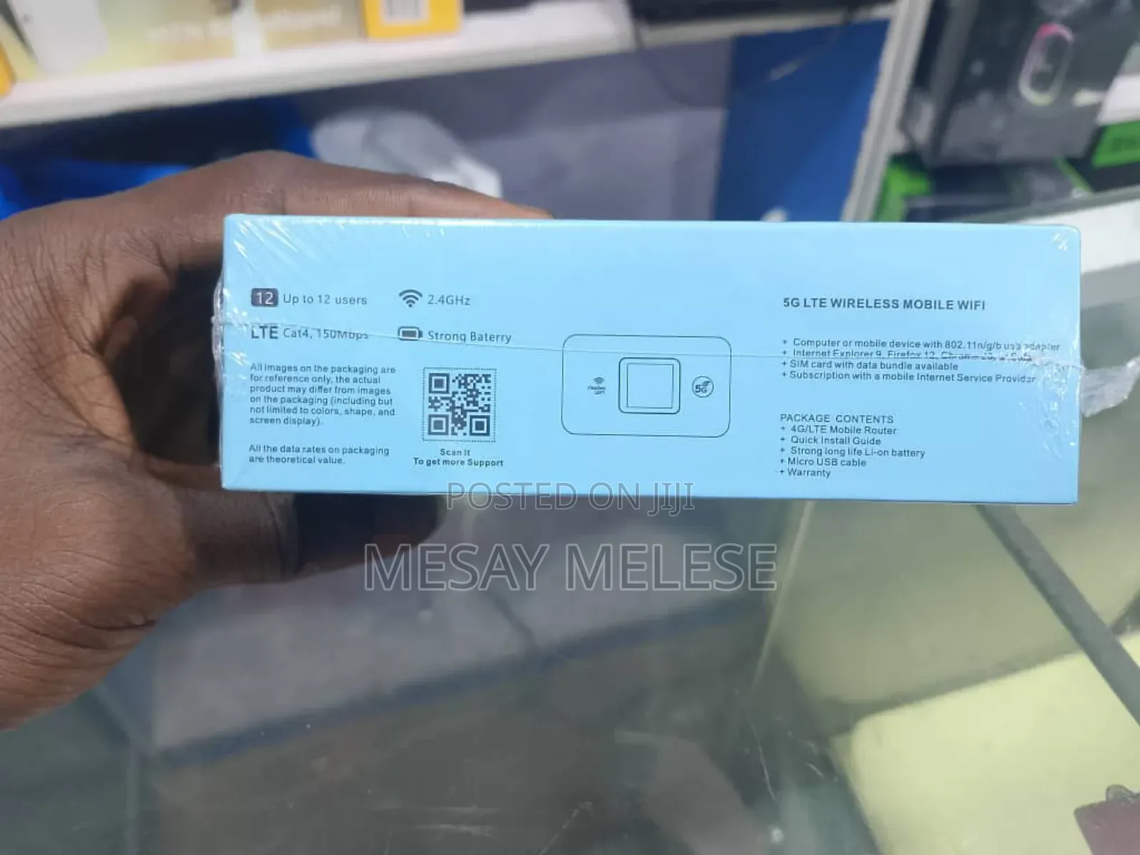 Portable 5g Lte Wireless Modem Wifi Pro 300mbps Usb-C