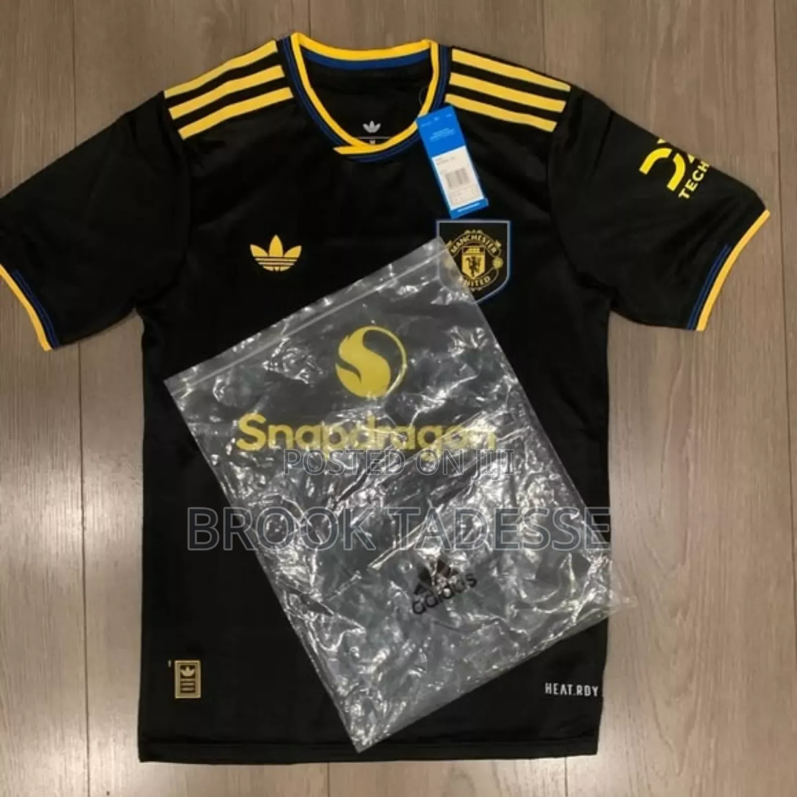 Black Manchester United Jersey – Premium Fan Edition
