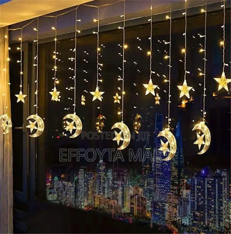 Decorative Moon Star Shape Led Light(Ramadan Light )