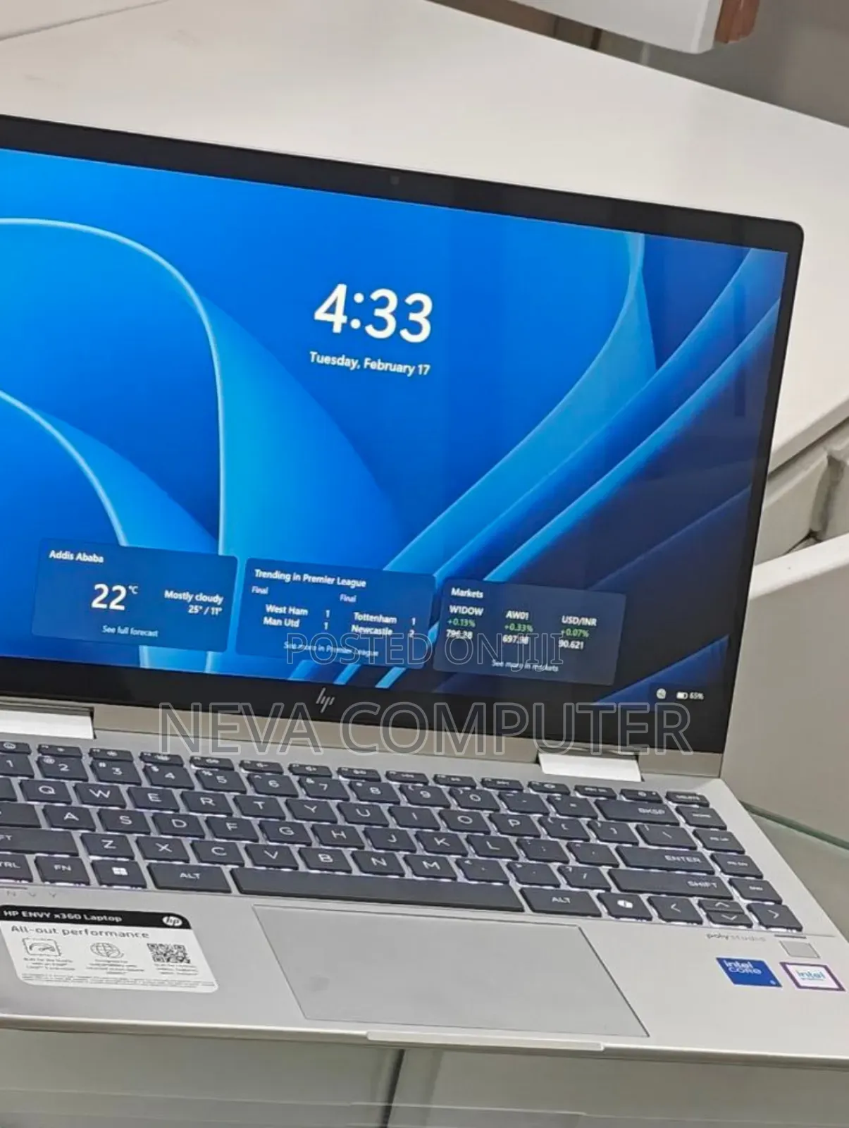 New Laptop HP Envy X360 8GB Intel Core 5 SSD 512GB