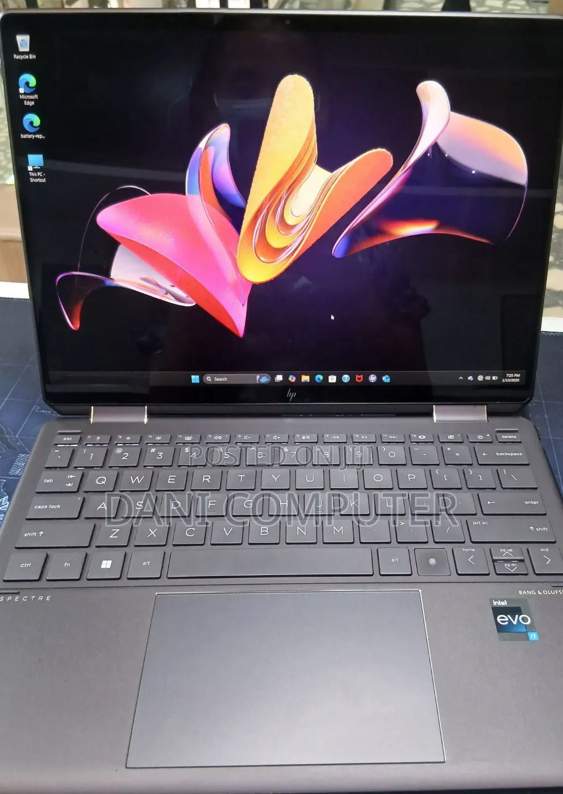 New Laptop HP Spectra 13 16GB Intel Core I7 SSD 1T