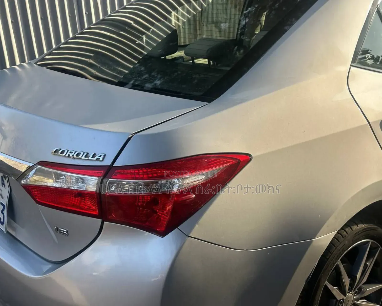 Toyota Corolla 2015 Silver