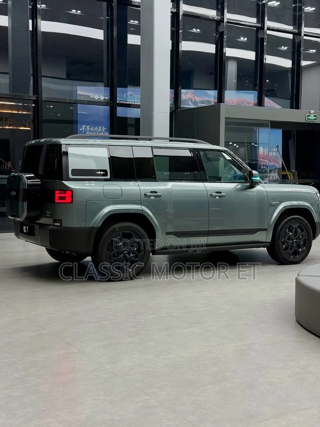 New BYD Leopard 7 2025 Green