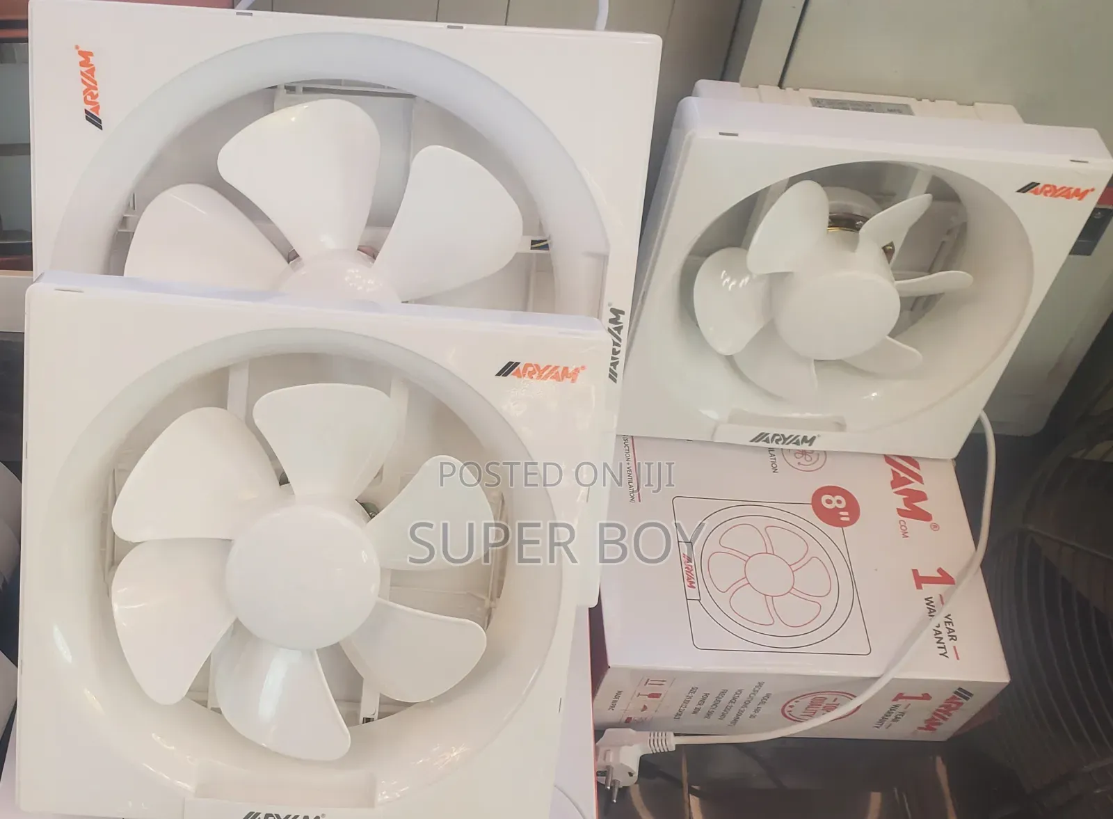 Suck And Exhaust Fan