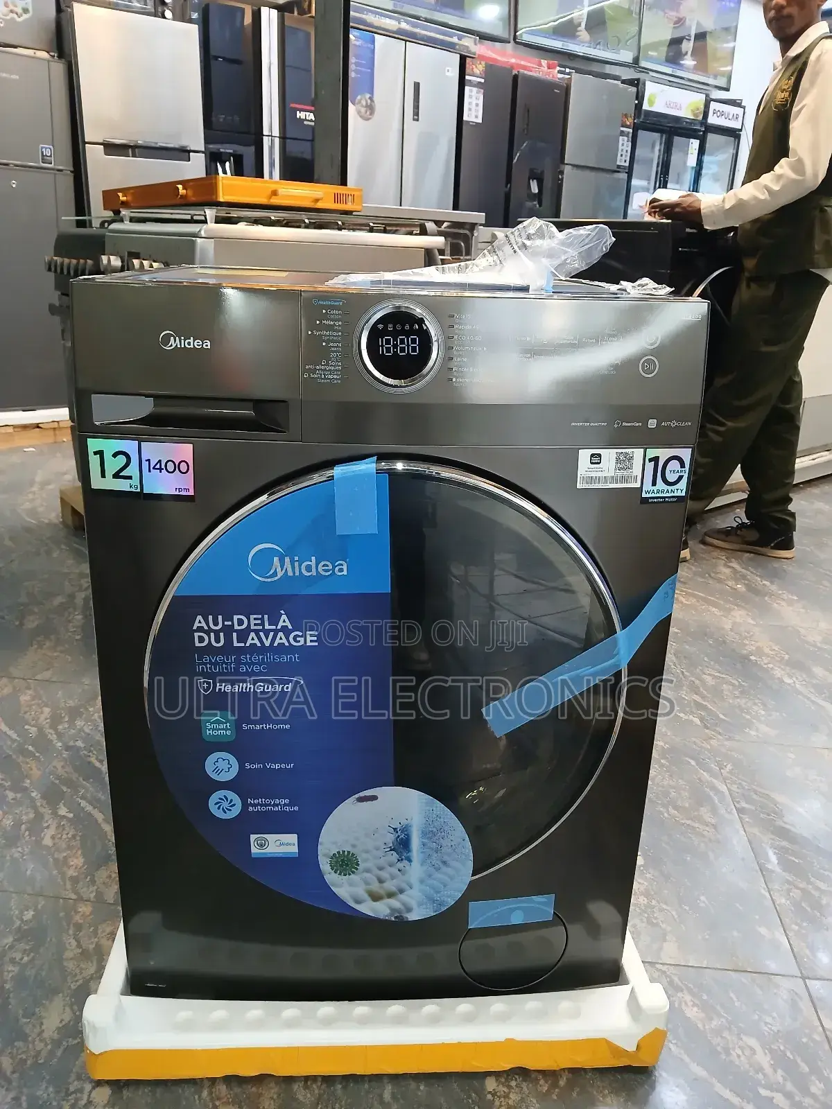 Midea Front-Load Washer-Dryer Combo. Key Specifications