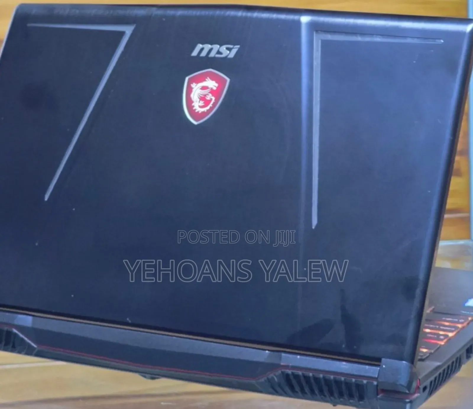 New Laptop MSI GE63 7RD Raider 16GB Intel Core I7 SSD 512GB