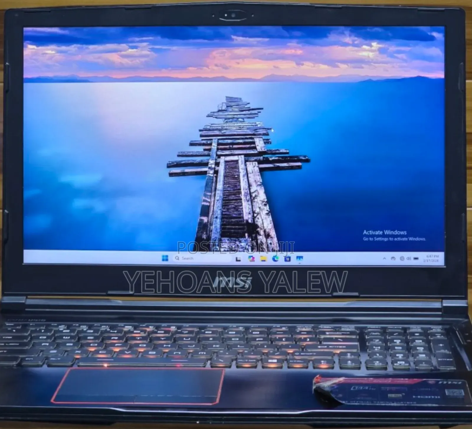 New Laptop MSI GE63 7RD Raider 16GB Intel Core I7 SSD 512GB