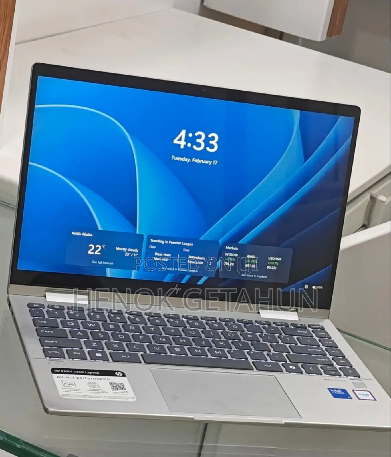 New Laptop HP Envy X360 8GB Intel Core I5 SSD 512GB