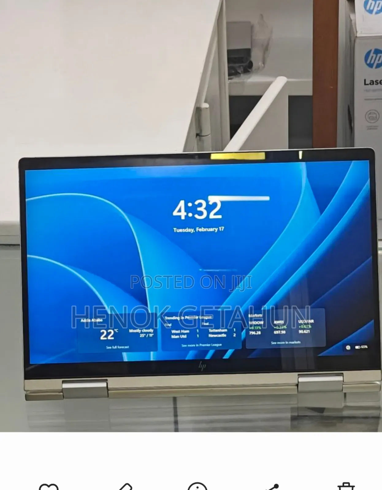 New Laptop HP Envy X360 8GB Intel Core I5 SSD 512GB