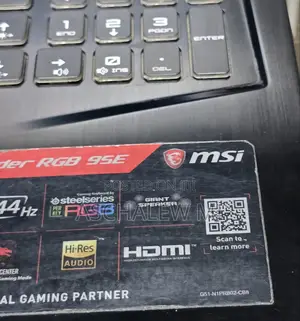 New Laptop MSI 16GB Intel Core I7 SSD 512GB