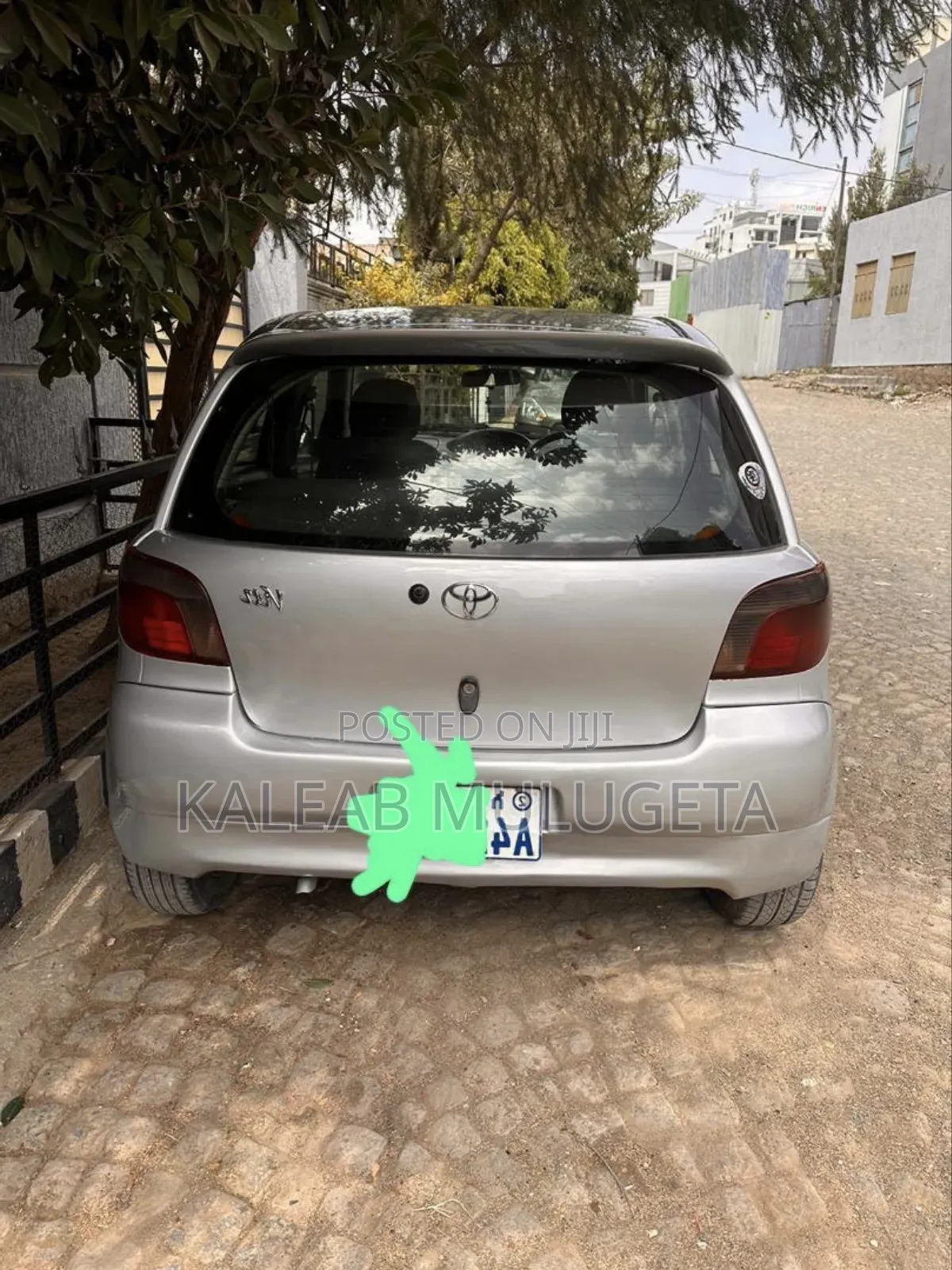 Toyota Vitz 1.0 FWD 3dr 2001 Silver