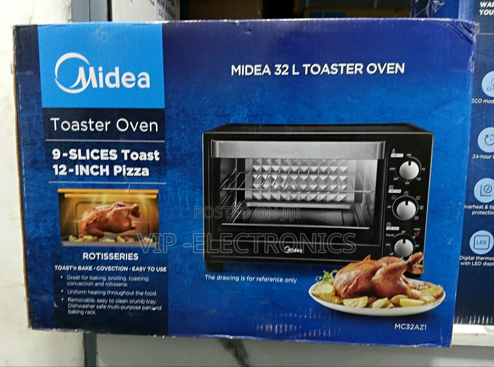 Midea Toaster Mini Oven 32liter Original Midea