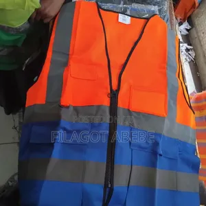 Reflective Orange Safty Jacket