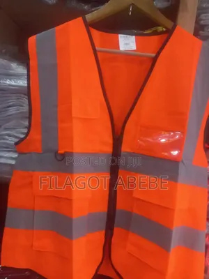 Reflective Orange Safty Jacket
