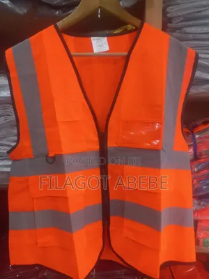 Reflective Orange Safty Jacket