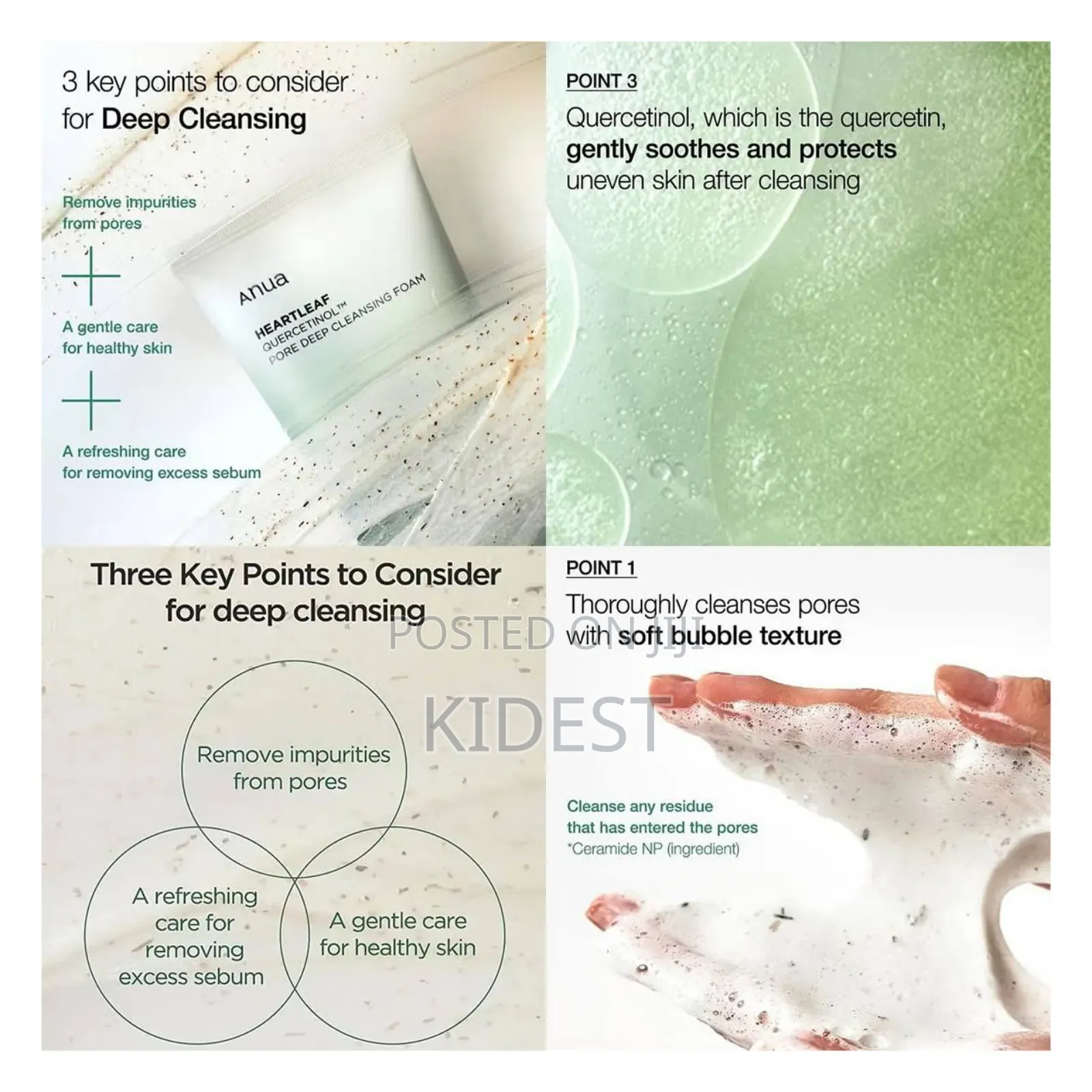 Anua Heart Leaf + Bha Cleanser