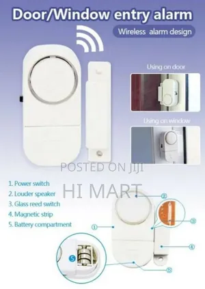 Wireless Door And Window Entry Alarm