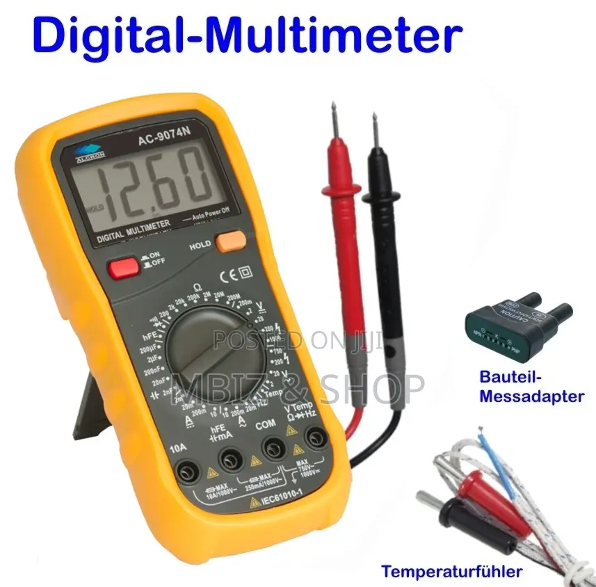 Digital Multimeter (መልቲ ሜትር)