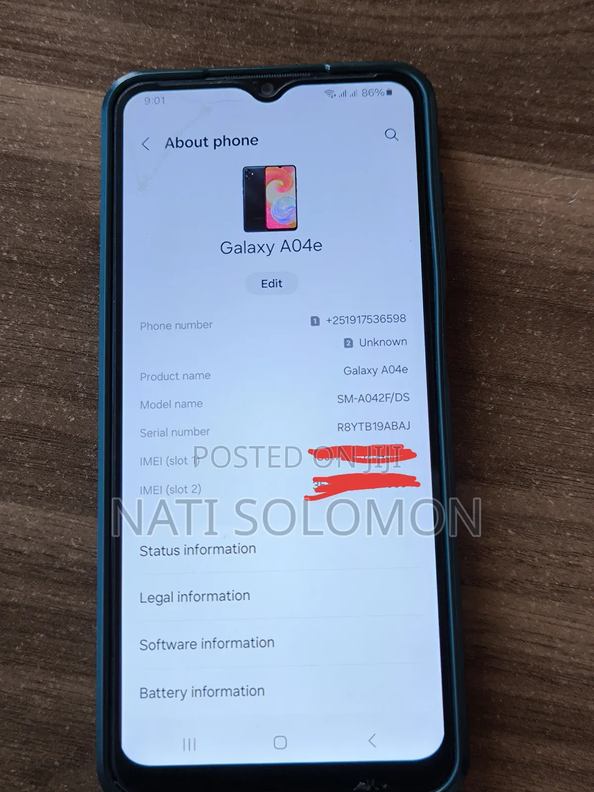 Samsung Galaxy A04e 64 GB Black