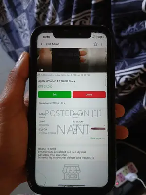 Apple iPhone 11 128 GB Black