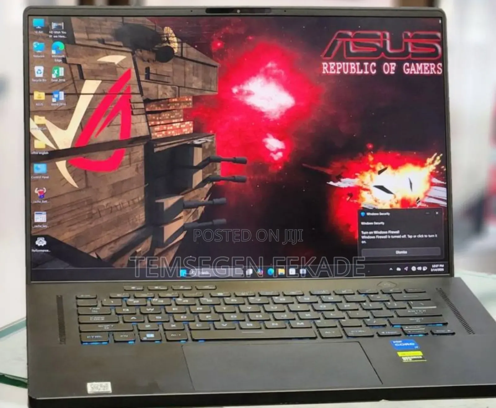 New Laptop Asus ROG Zephyrus G15 16GB Intel Core I7 SSD 512GB