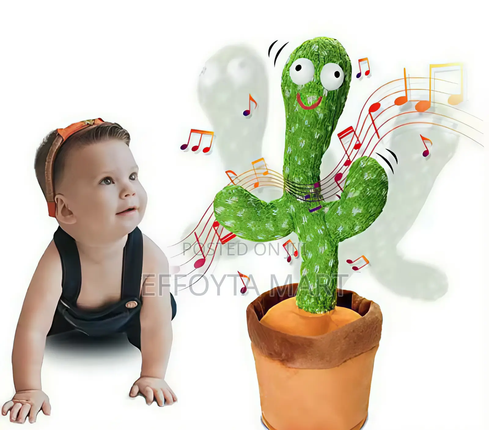 Dancing Cactus Baby Toy