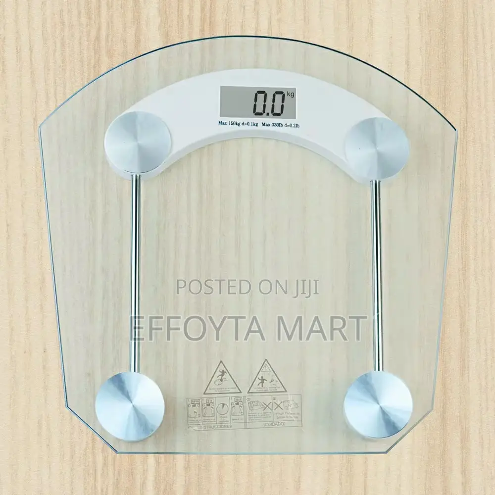 Digital Glass Electronic Personal Scale With 180kg Capacity