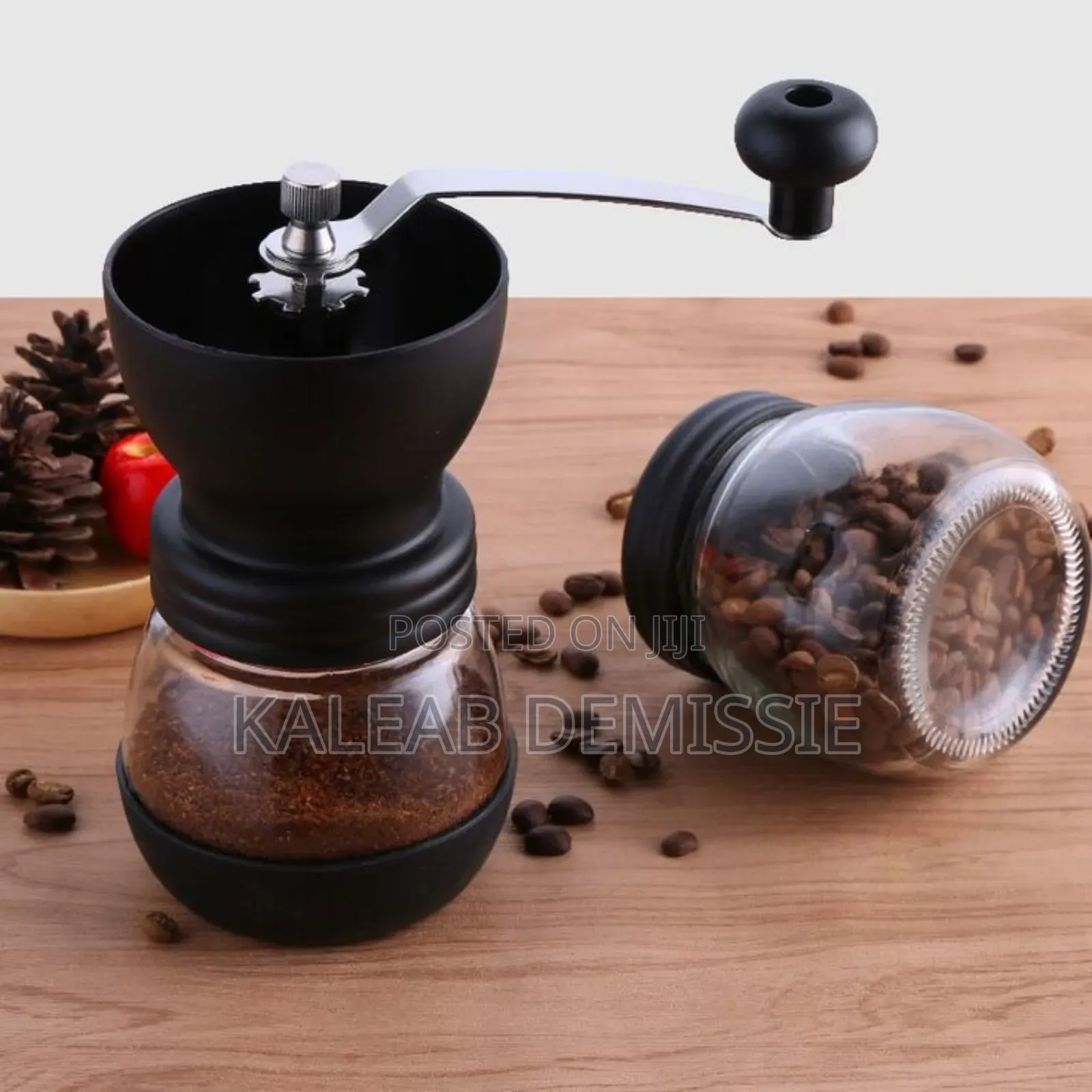 በእጅ የሚሰራ የቡና መፍጫ Manual Coffee Grinder