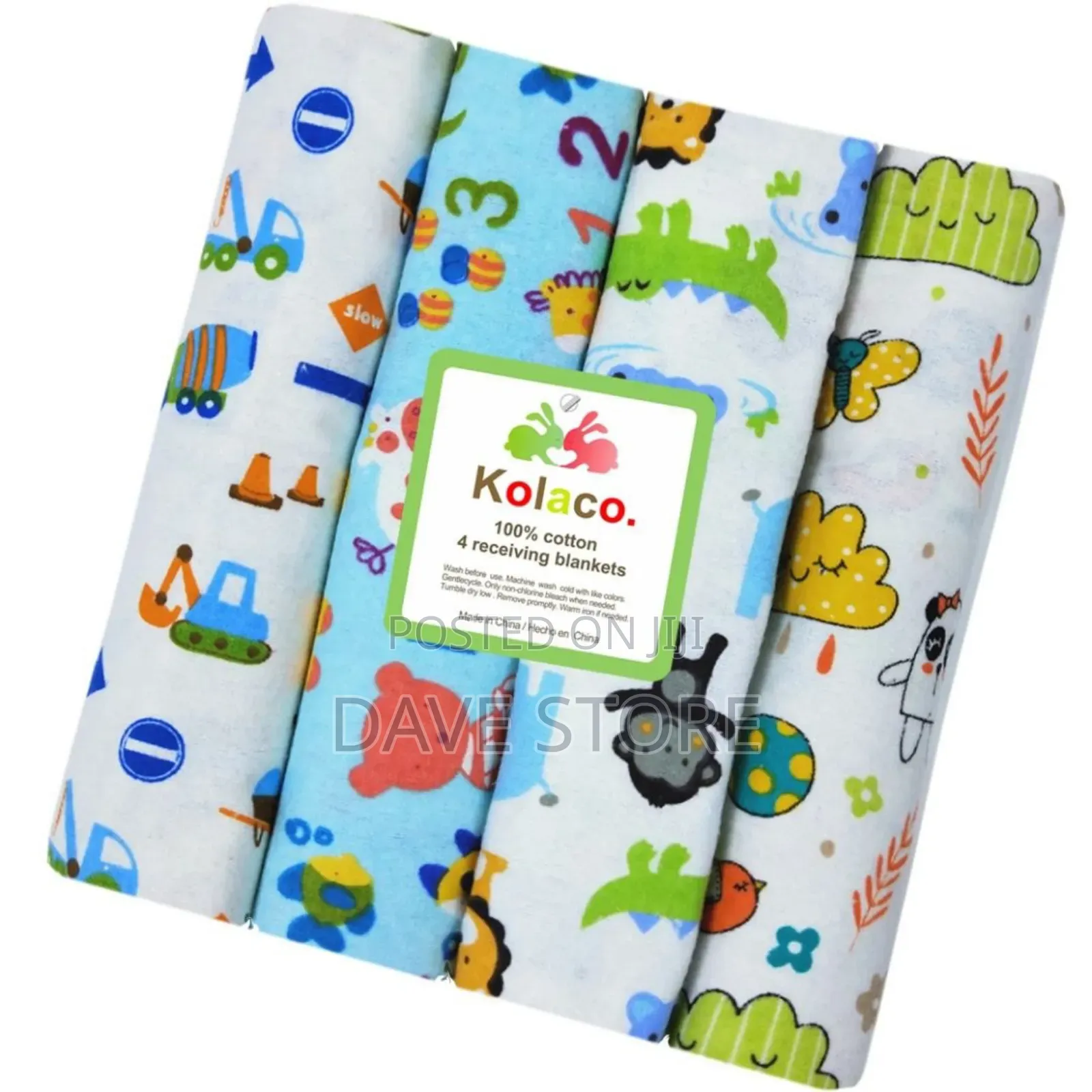 Flannel Receiving Blankets