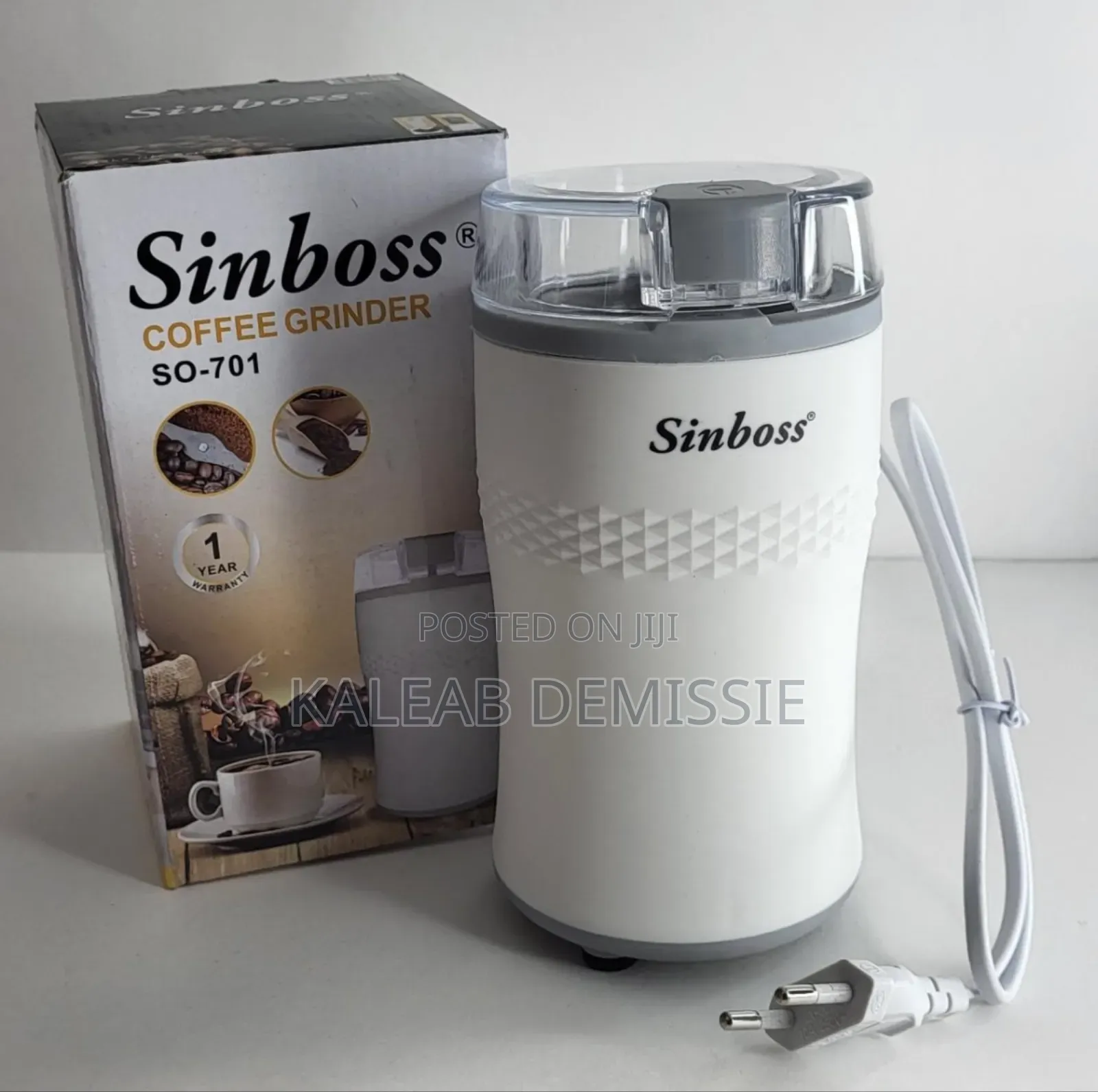 Sinboss የቡና እና ቅመም መፍጫ ቡናዎን፣ ቅመሞችን እና ሌሎች
