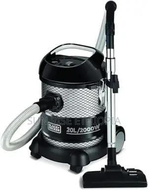 Black Decker 20liter 2000w Barrel /Drum /Dry Vacuum Cleaner