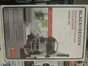 Black Decker 20liter 2000w Barrel /Drum /Dry Vacuum Cleaner
