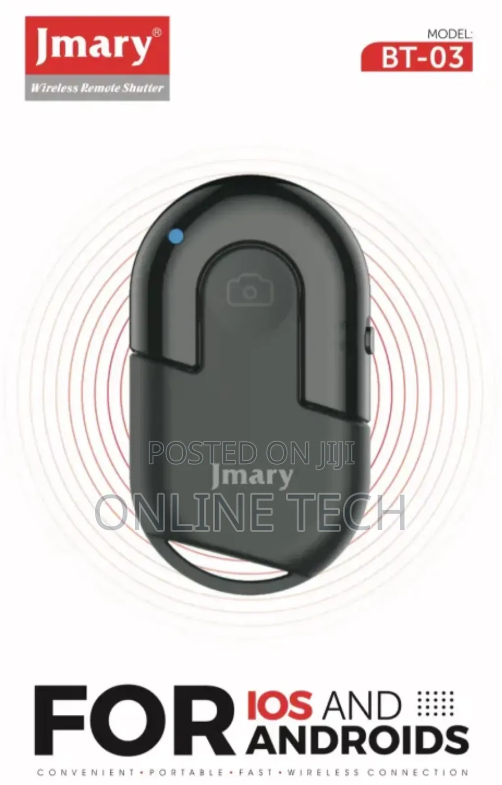 Jmary Bt-03 Selfie Bluetooth Wireless Remote Shutler