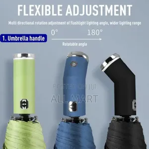 Automatic Led Flashlight Umbrella
