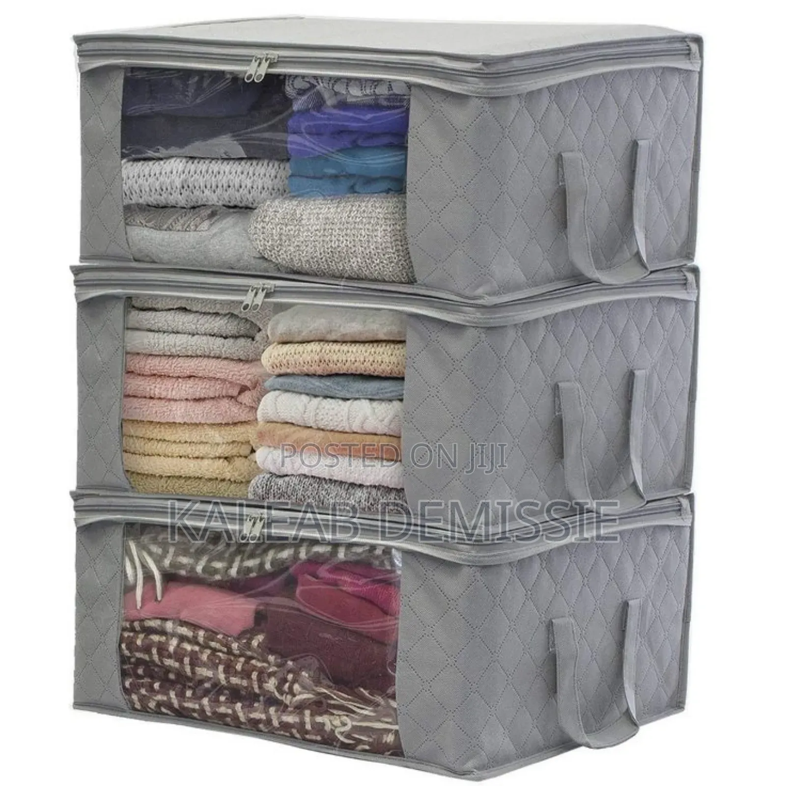 1pcs Foldable Clothes Organizer Storage Bag