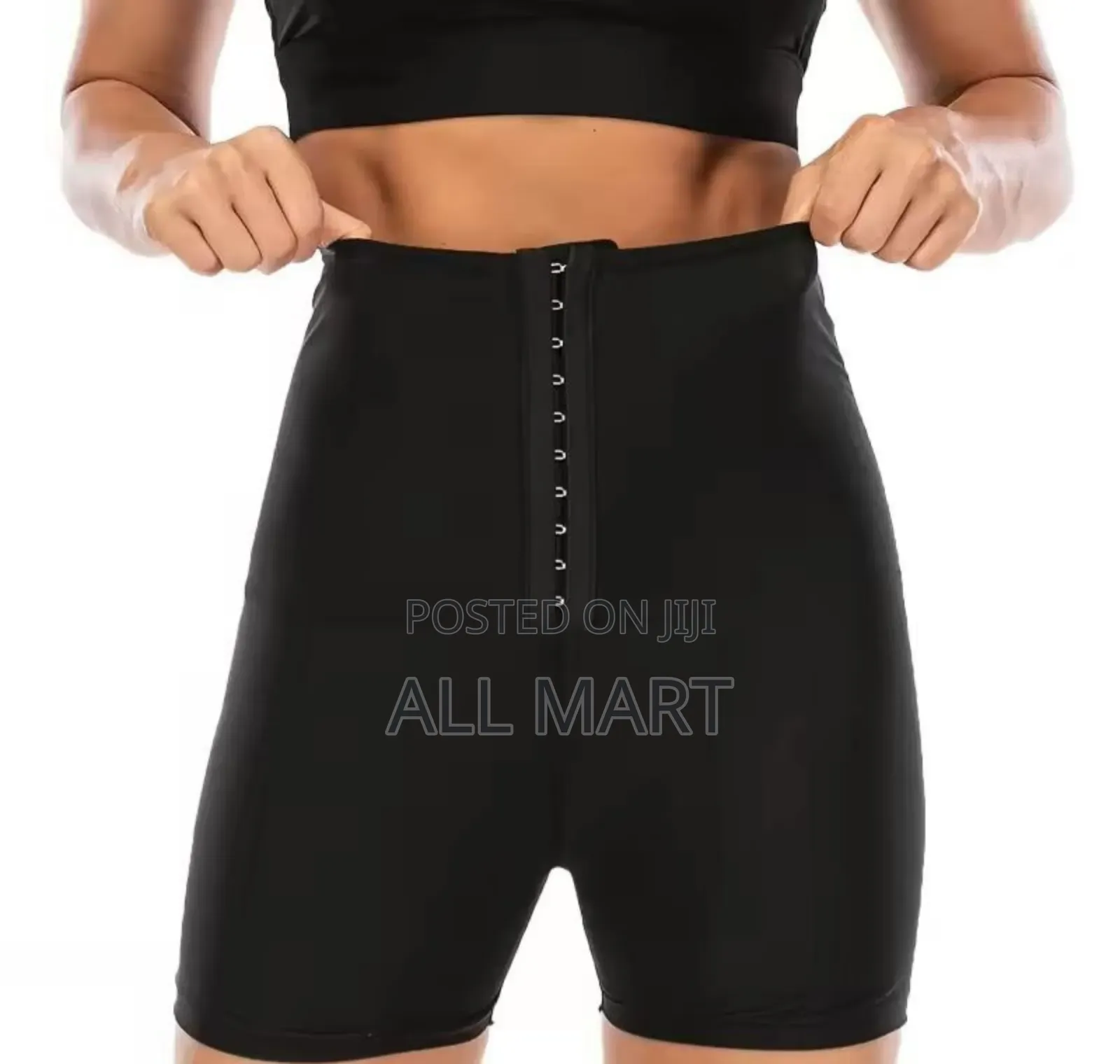 High Waist Sauna Sweat Shorts