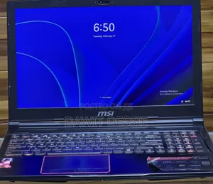 New Laptop MSI 16GB Intel Core I7 SSD 512GB