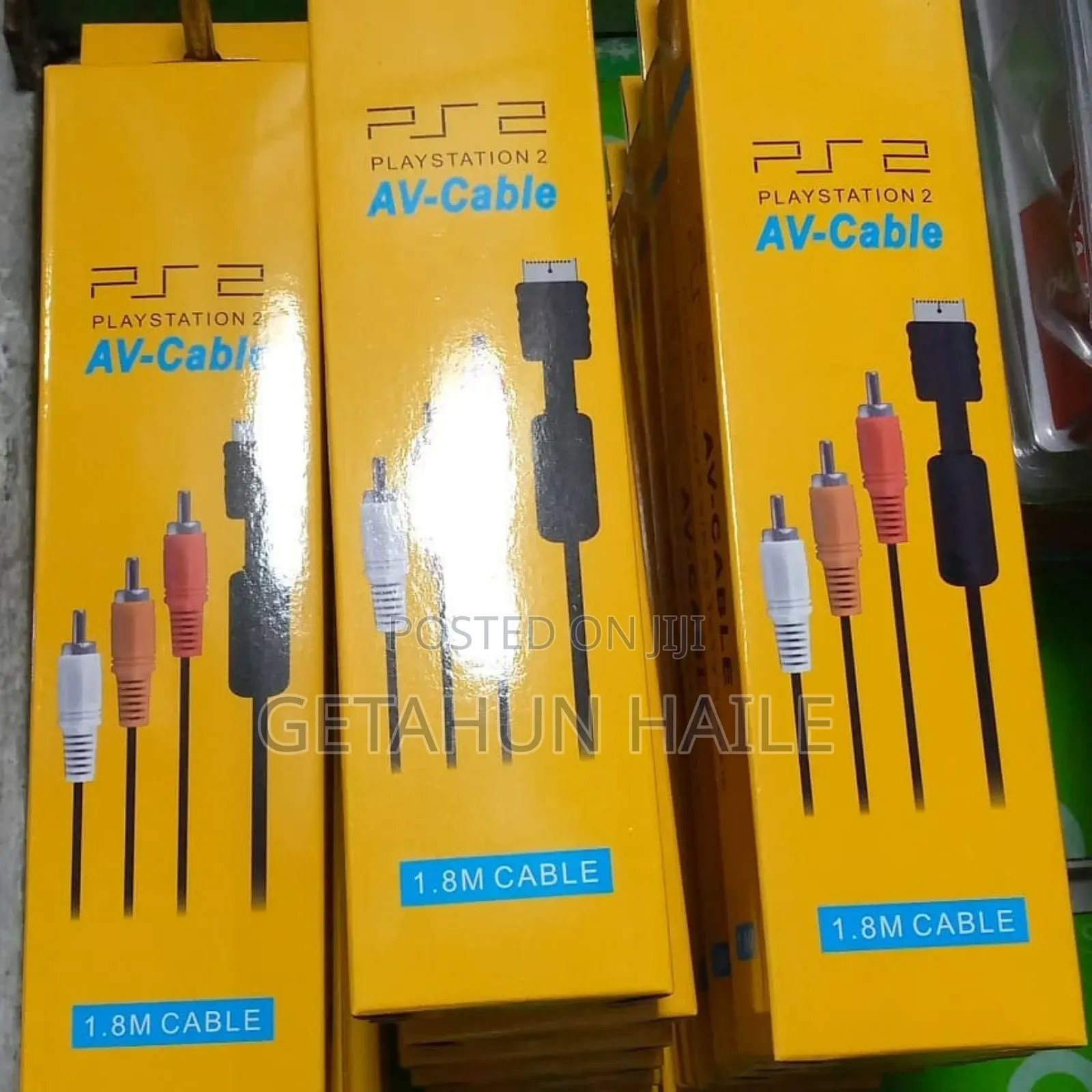 Ps2 Av Cable – Clear Audio Video Connection