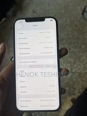 Apple iPhone 12 Pro Max 128 GB Silver