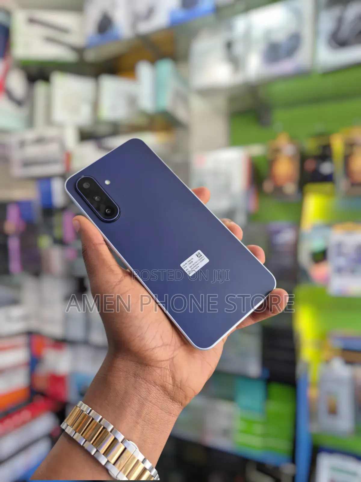 New Samsung Galaxy M17 5G 128 GB Blue