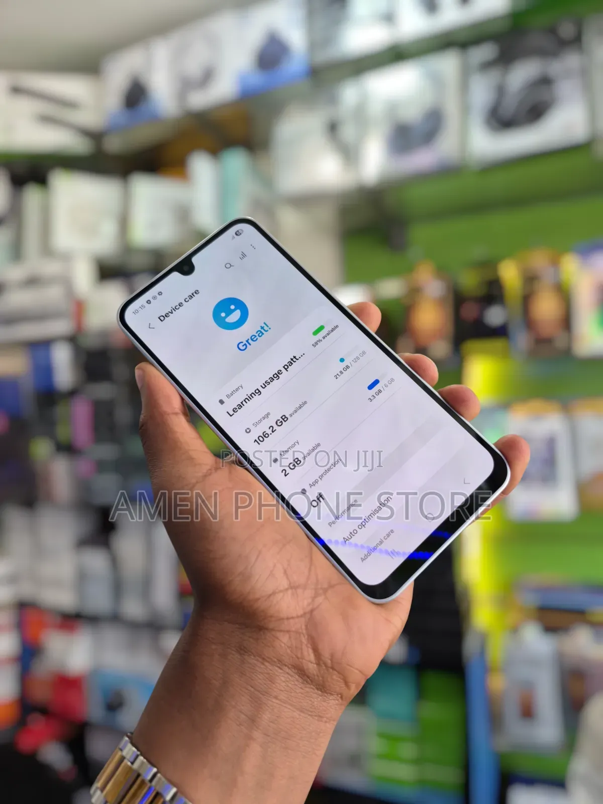 New Samsung Galaxy M17 5G 128 GB Blue